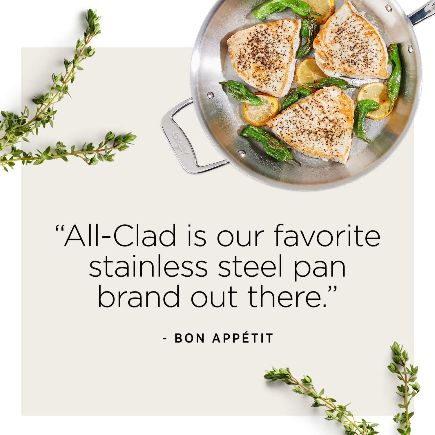 image:imageAllClad BD005707R D5 Brushed 1810 Stainless Steel 5Ply Bonded Dishwasher Safe Cookware Set 7Piece Silver7piece set