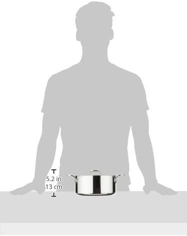 image:imageAllClad D3 Stainless Steel 8 Quart Stockpot Covered Made in the USA The Original Bonded Professional Cookware Oven Safe amp Induction CompatibleStainless Steel