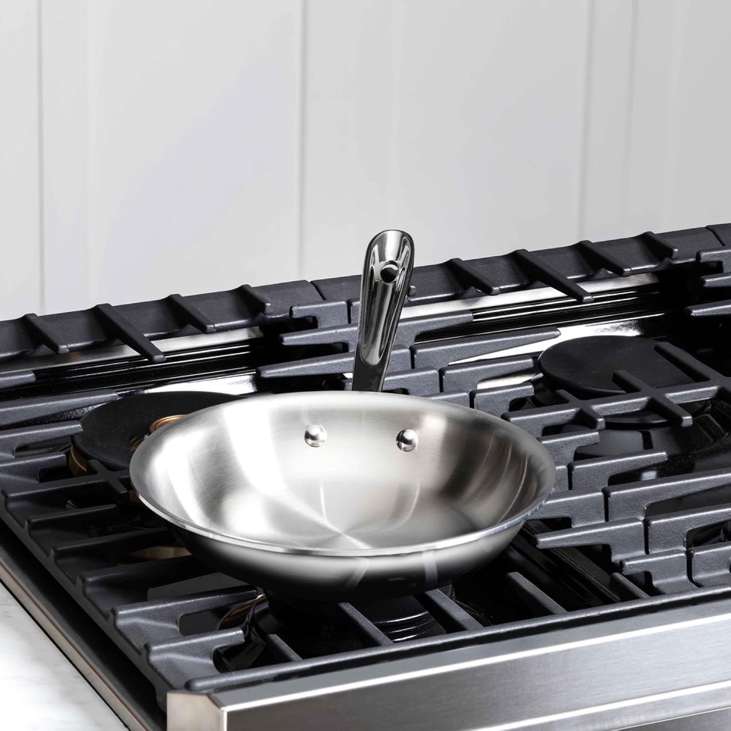image:imageAllClad D3 Stainless Steel 8 inch Frying Pan Made in the USA The Original Bonded Professional Cookware Oven Safe amp Induction Compatible8 Stainless Steel Frying pan