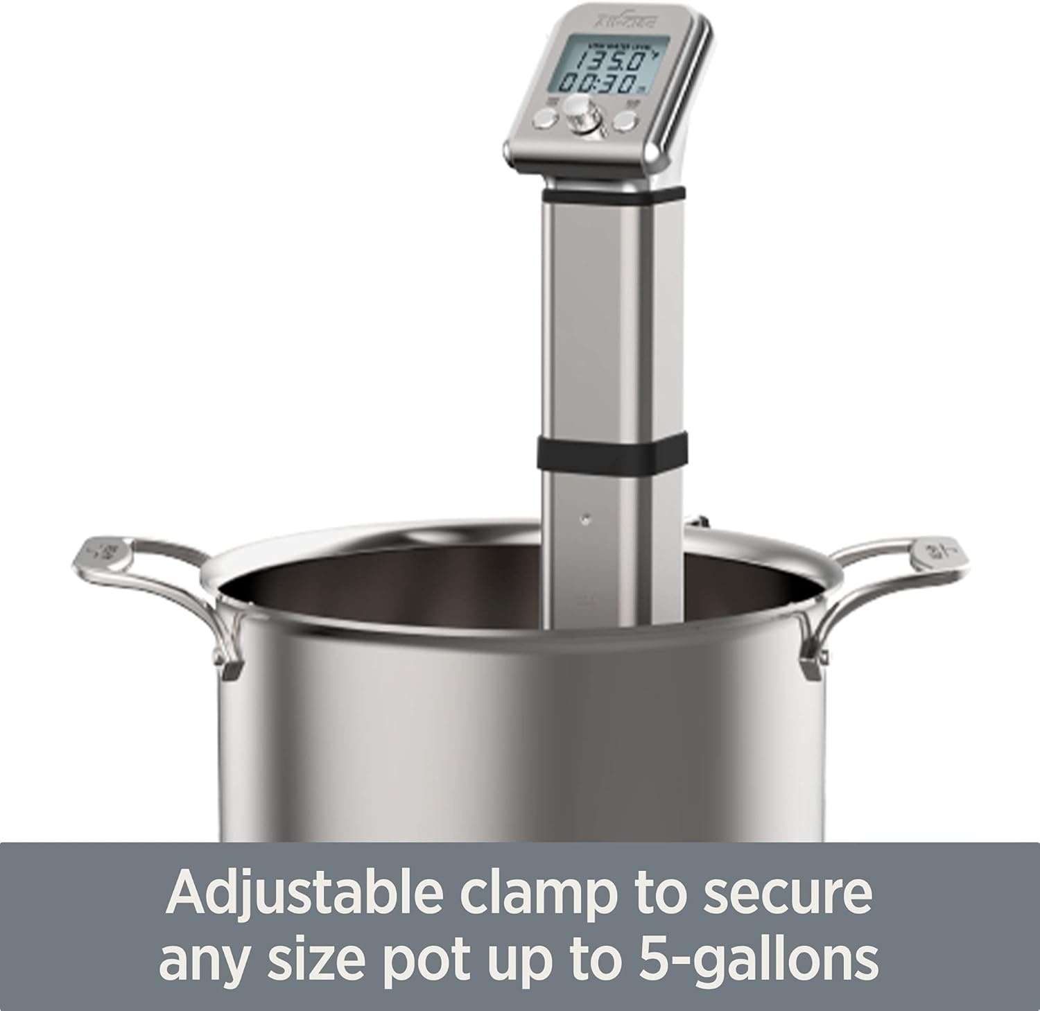 image:imageAllClad EH800D51 Sous Vide Professional Immersion Circulator Slow Cooker with Digital Display for Precise Cooking Results Silver