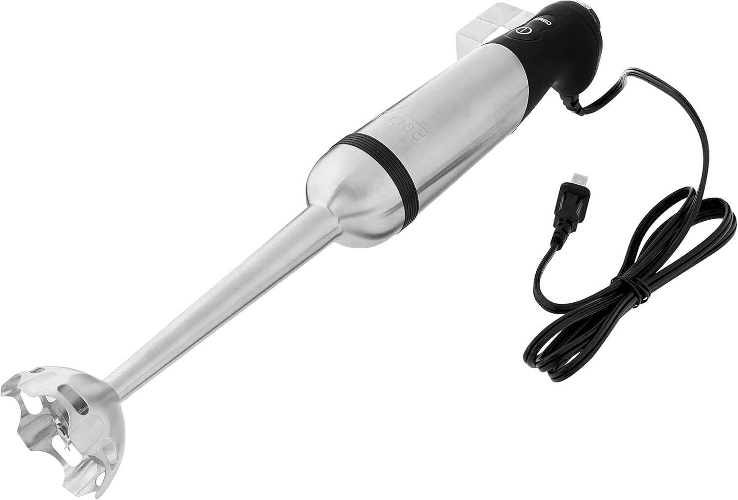 image:imageAllClad Electrics Stainless Steel Immersion Blender 2 Piece Turbo Function 600 Watts Detachable Variable Speed Control Hand Blander 914inch914inch