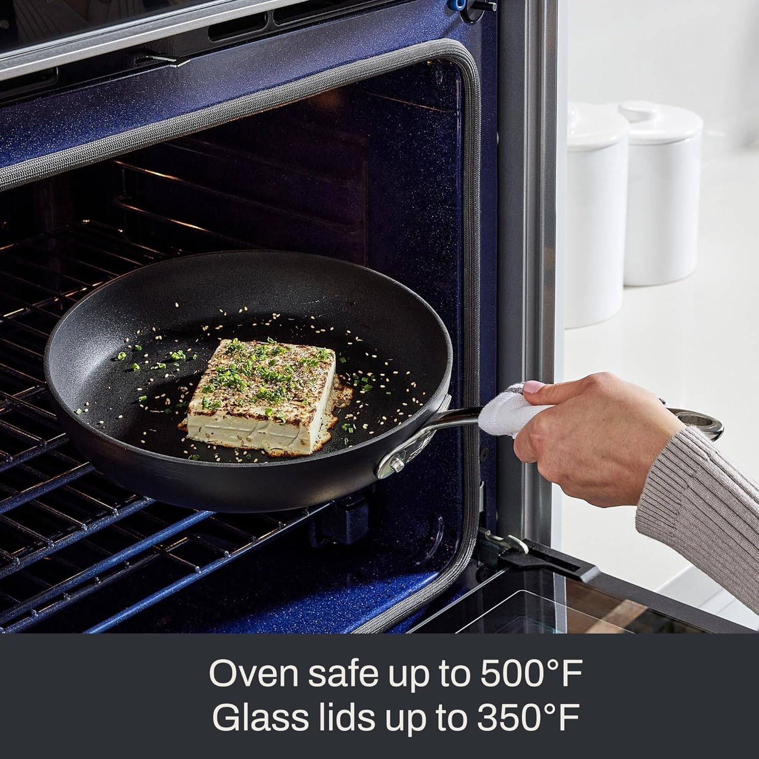 image:imageAllClad HA1 Expert Hard Anodized Nonstick Stock Pot with Lid 4 Qt For Pasta Soup DishwasherSafe OvenSafe Up to 500F Compatible with All Stovetops Gas Electric amp Induction BlackStock pot