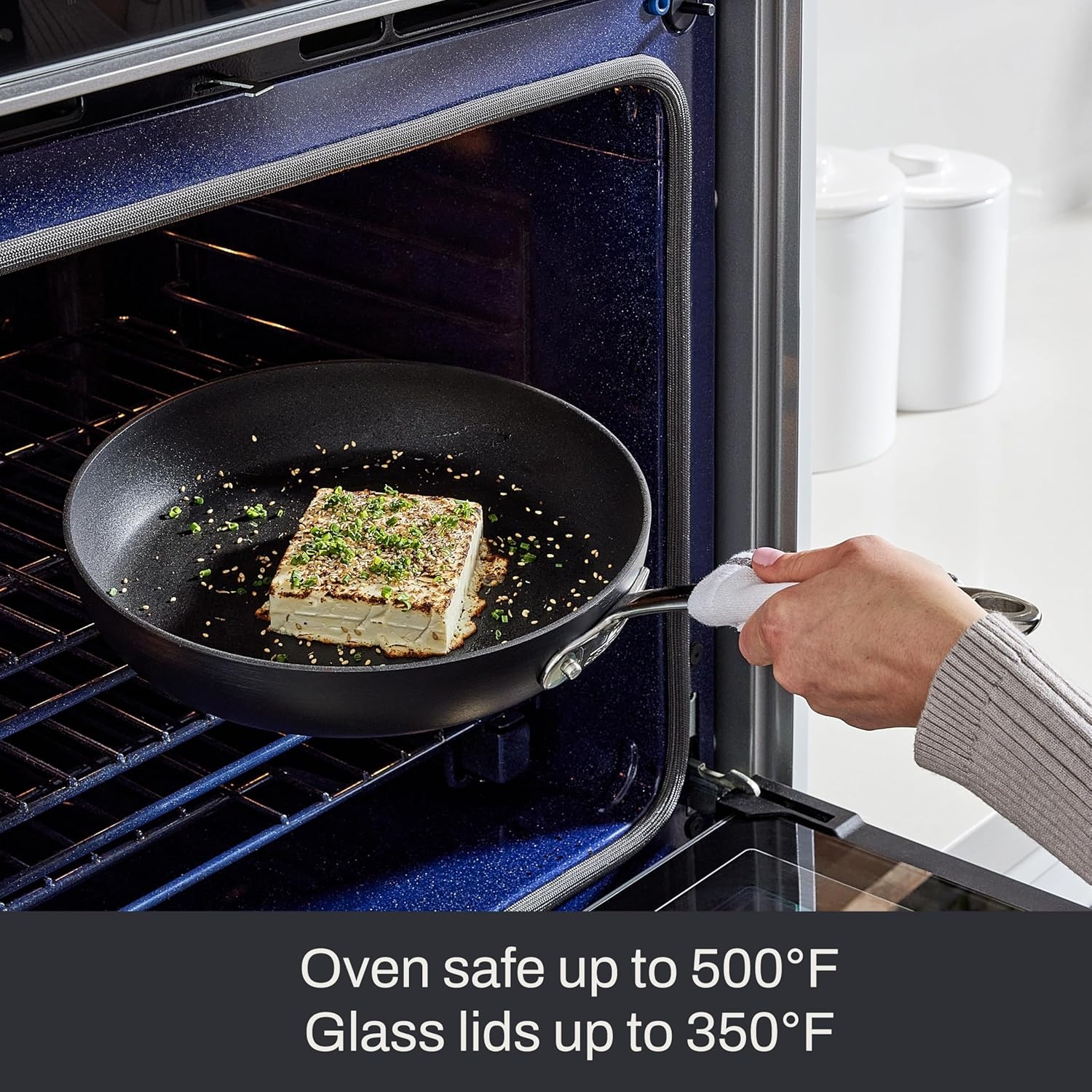 image:imageAllClad HA1 Hard Anodized Nonstick Griddle Pan For Stovetop 13 x 20 Inch Double Burner Professional Cookware DishwasherFriendly OvenSafe Up to 500F BlackGriddle