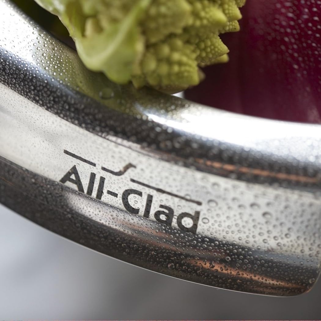 image:imageAllClad Kitchen Accessories Stainless Steel Mixing Bowls Set 15 3 5 Quart Metal Mixing Bowls Silver3Piece