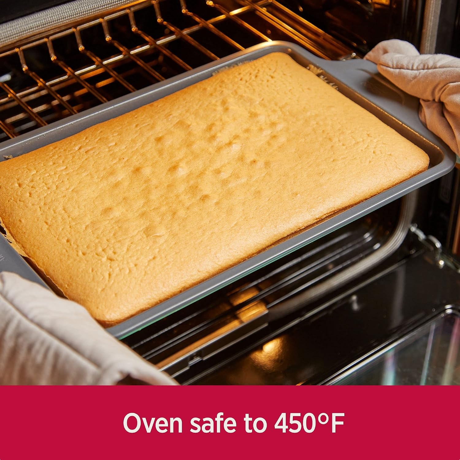 image:imageAllClad ProRelease Nonstick Bakeware Jelly Roll Pan 10x15 Inch Oven Safe 450F Half Sheet Cookie Sheet Muffin Pan Cooling amp Baking Rack Round Cake Pan Loaf Pan Baking Pan GreyGray