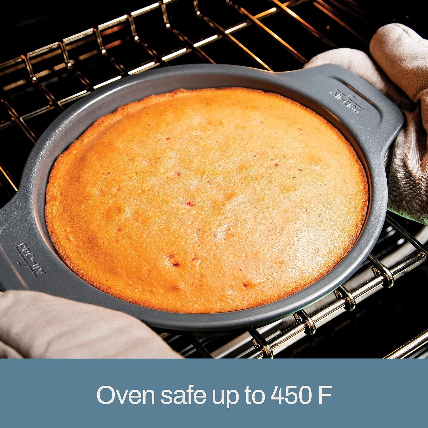 image:imageAllClad ProRelease Nonstick Bakeware Jelly Roll Pan 10x15 Inch Oven Safe 450F Half Sheet Cookie Sheet Muffin Pan Cooling amp Baking Rack Round Cake Pan Loaf Pan Baking Pan GreyGray