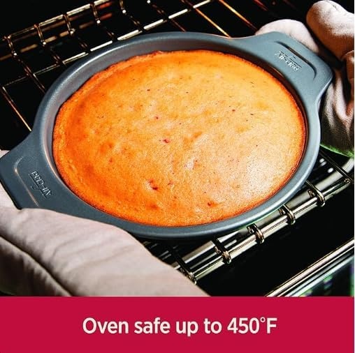 image:imageAllClad ProRelease Nonstick Bakeware Set 3 Piece Oven Safe 450F Half Sheet Cookie Sheet Muffin Pan Cooling amp Baking Rack Round Cake Pan Loaf Pan Baking Pan Grey5 piece