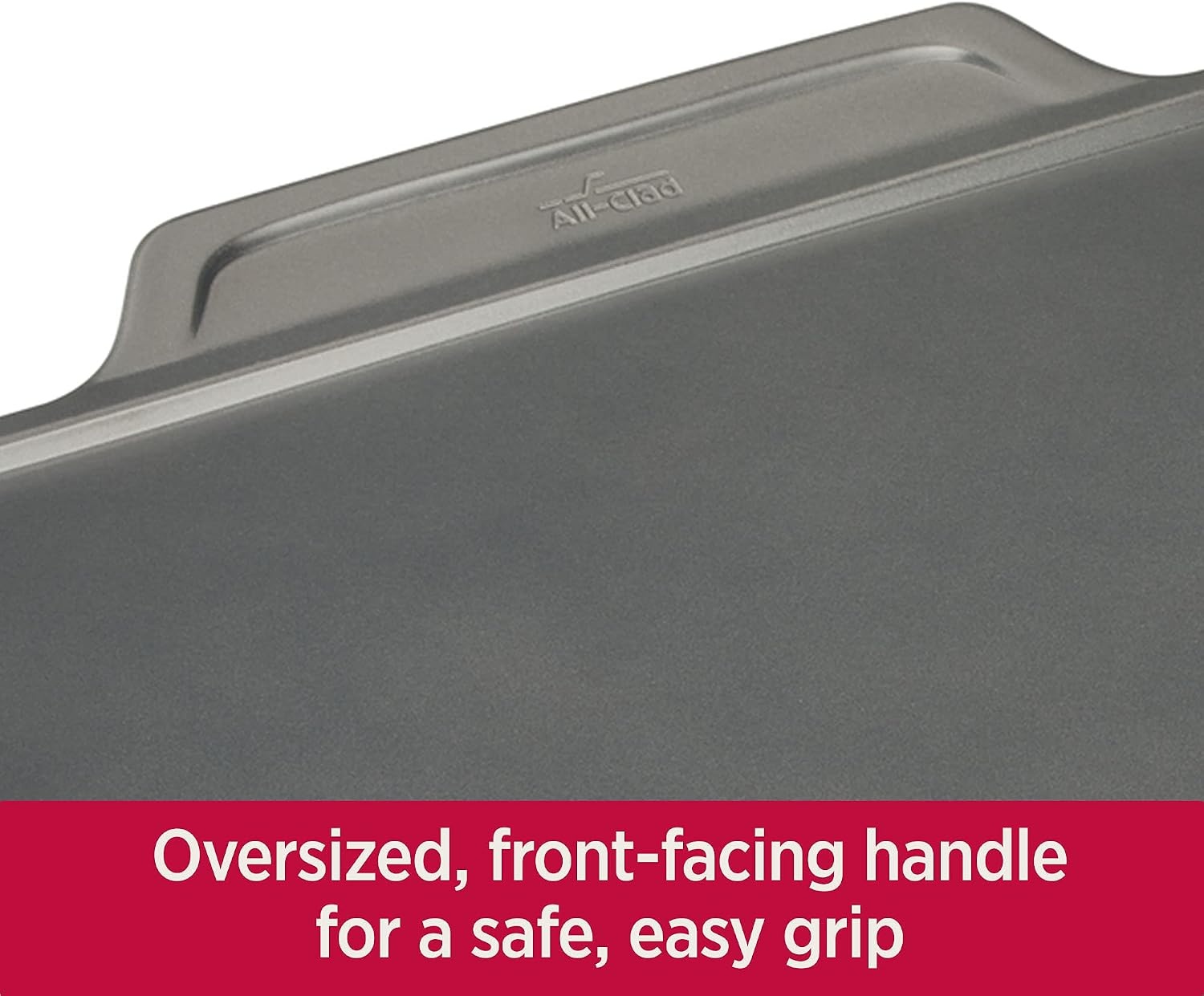 image:imageAllClad ProRelease Nonstick Bakeware Set 3 Piece Oven Safe 450F Half Sheet Cookie Sheet Muffin Pan Cooling amp Baking Rack Round Cake Pan Loaf Pan Baking Pan Grey3 piece
