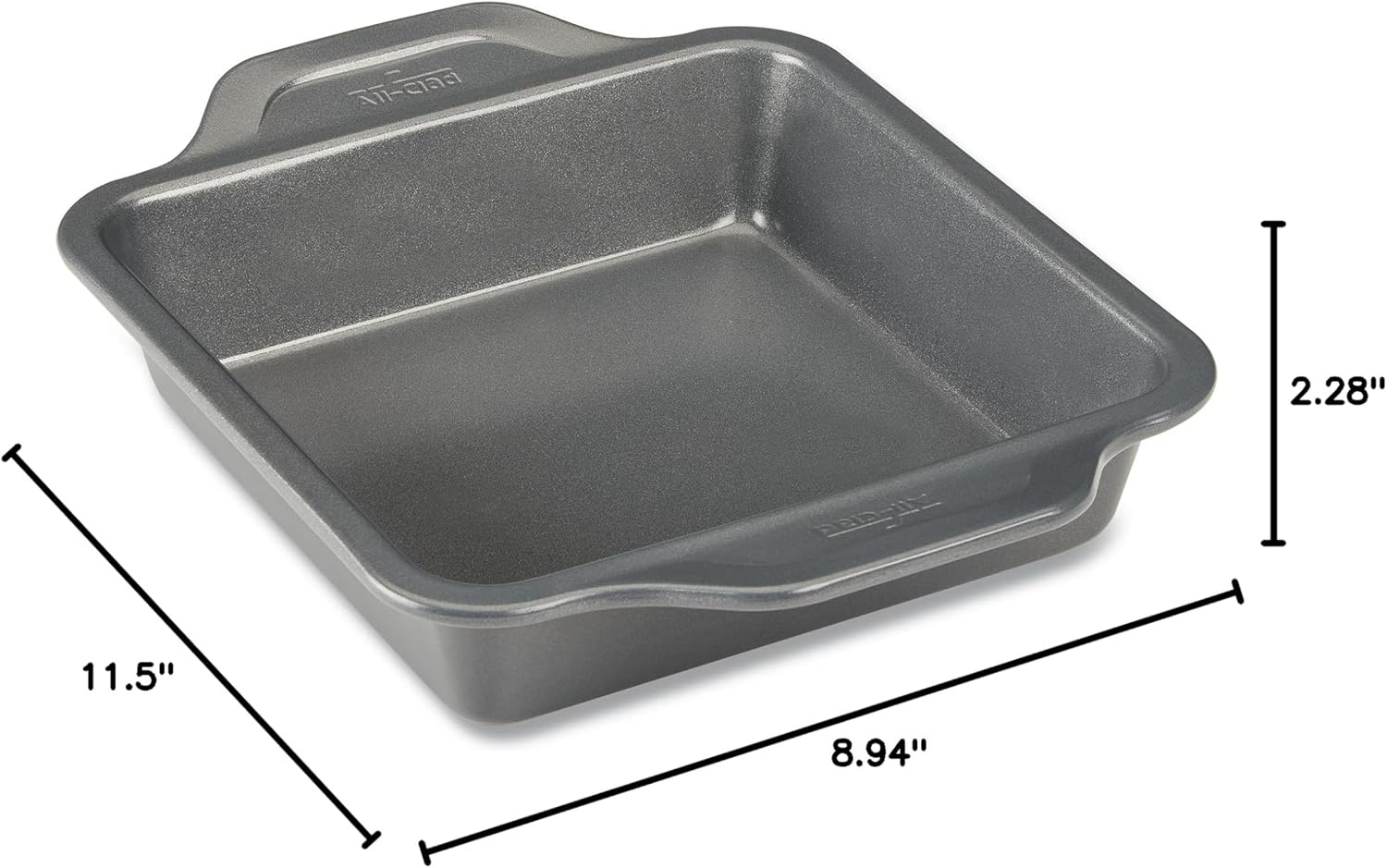 image:imageAllClad ProRelease Nonstick Square Baking Pan 8x8 Inch Oven Safe 450F Half Sheet Cookie Sheet Muffin Pan Cooling amp Baking Rack Round Cake Pan Loaf Pan Baking Pan Grey8 X 8 inch