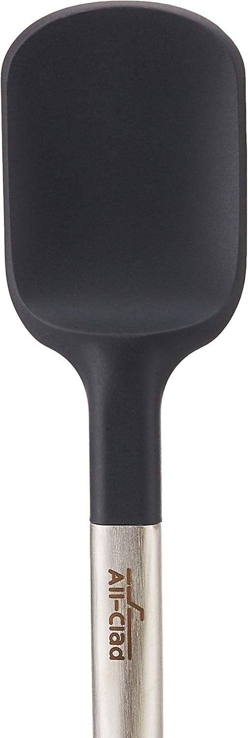 image:imageAllClad Specialty Silicone Kitchen Gadgets 5 Piece Set Spatulas Kitchen Tools Kitchen Hacks BlackStainless Steel and Black