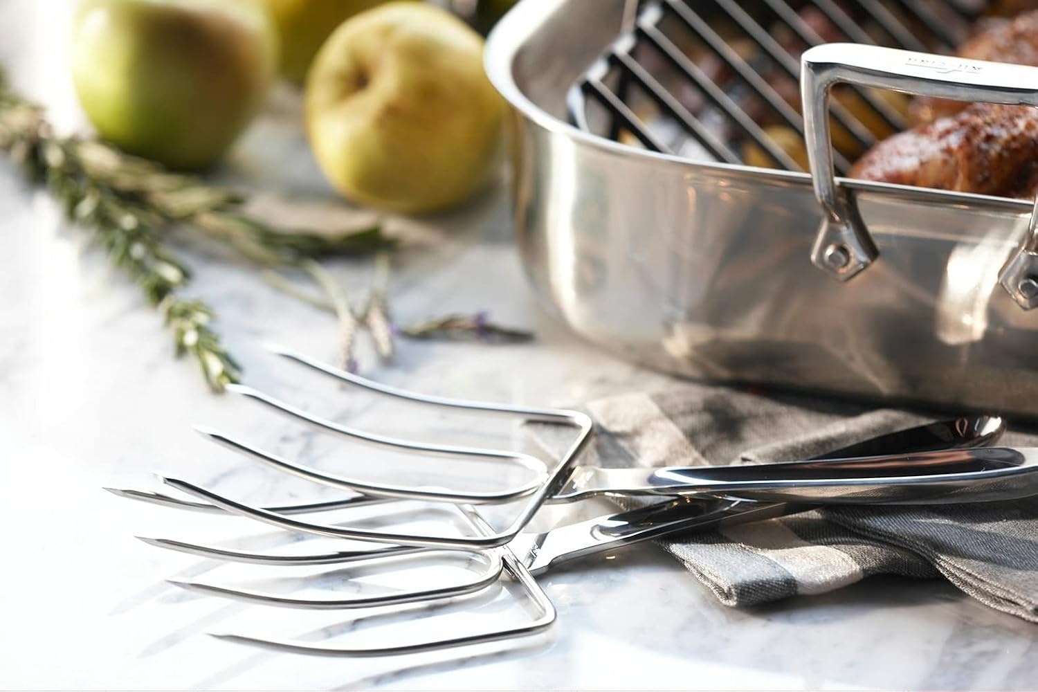 image:imageAllClad Specialty Stainless Steel Kitchen Gadgets Pie Server Kitchen Tools Kitchen Hacks Silver10 inch