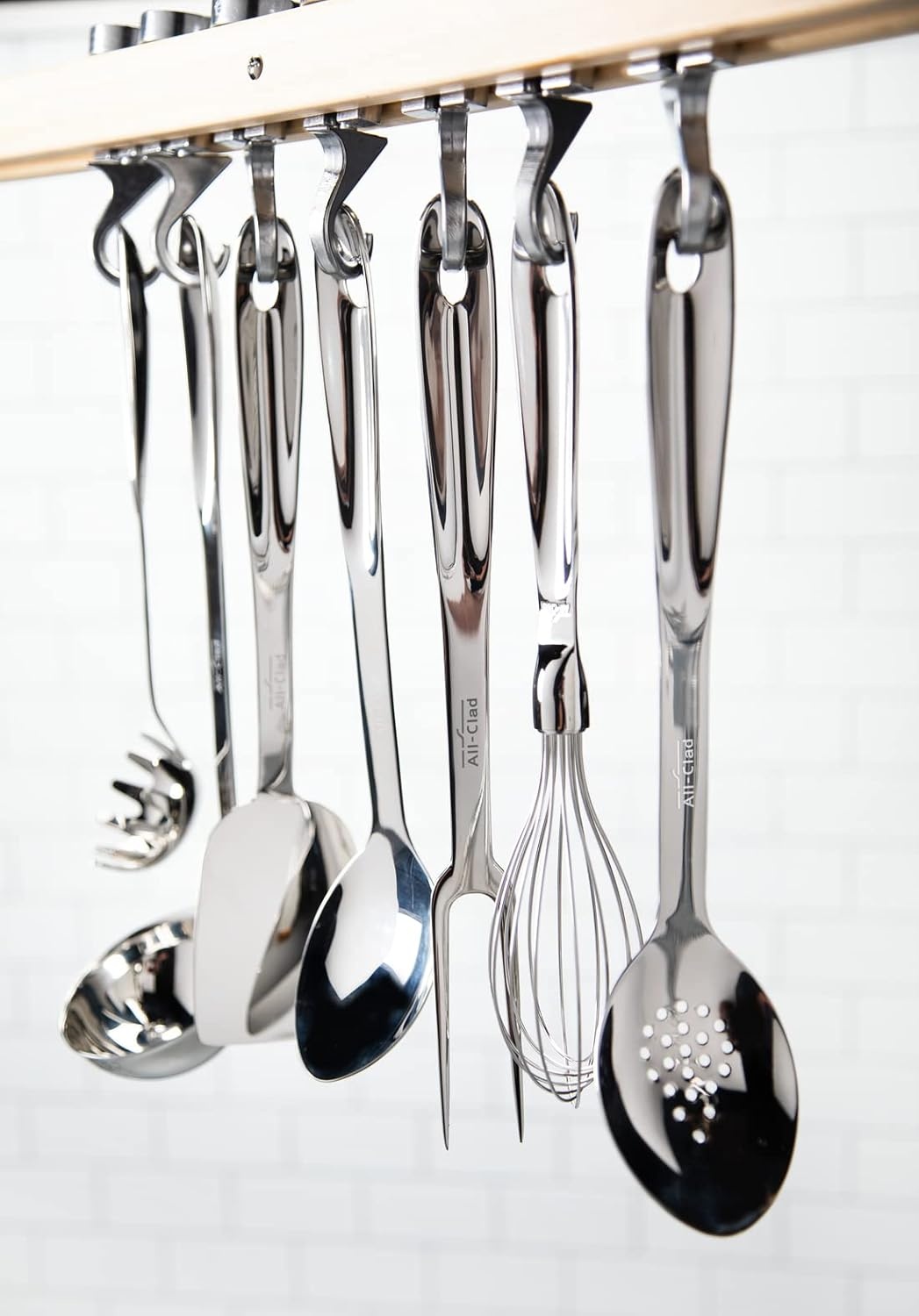 image:imageAllClad Specialty Stainless Steel Kitchen Gadgets Slotted Turner Kitchen Tools Kitchen Hacks Silver6 Pack