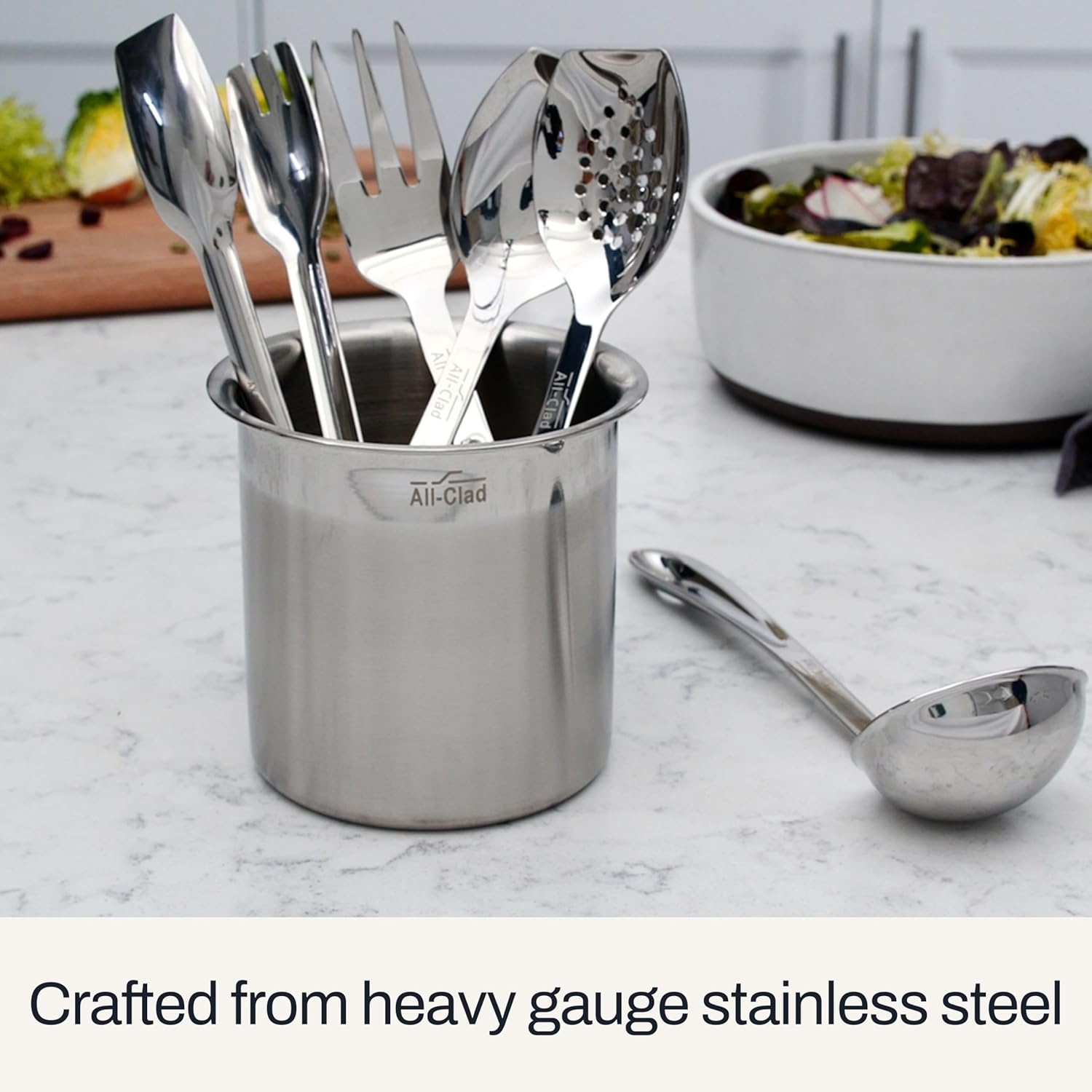 image:imageAllClad Specialty Stainless Steel Kitchen Gadgets Soup Ladle Kitchen Tools Kitchen Hacks SilverSilver