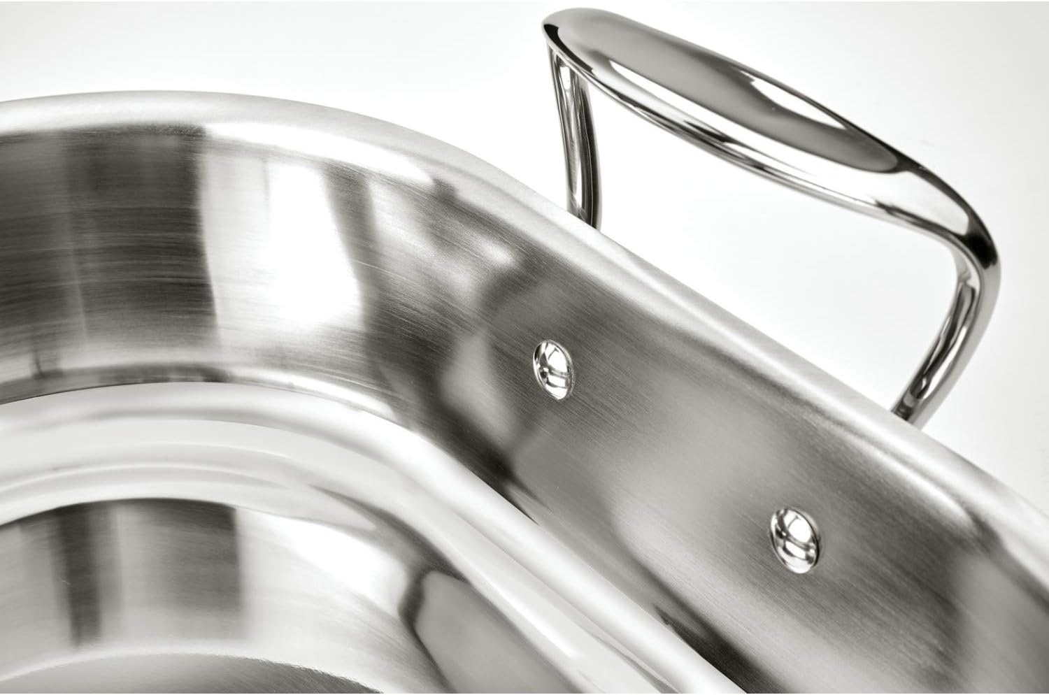 image:imageAllClad Specialty Stainless Steel Universal Steamer for Cooking 3 Quart Food Steamer Steamer Basket Silver3 quart Pack of 2
