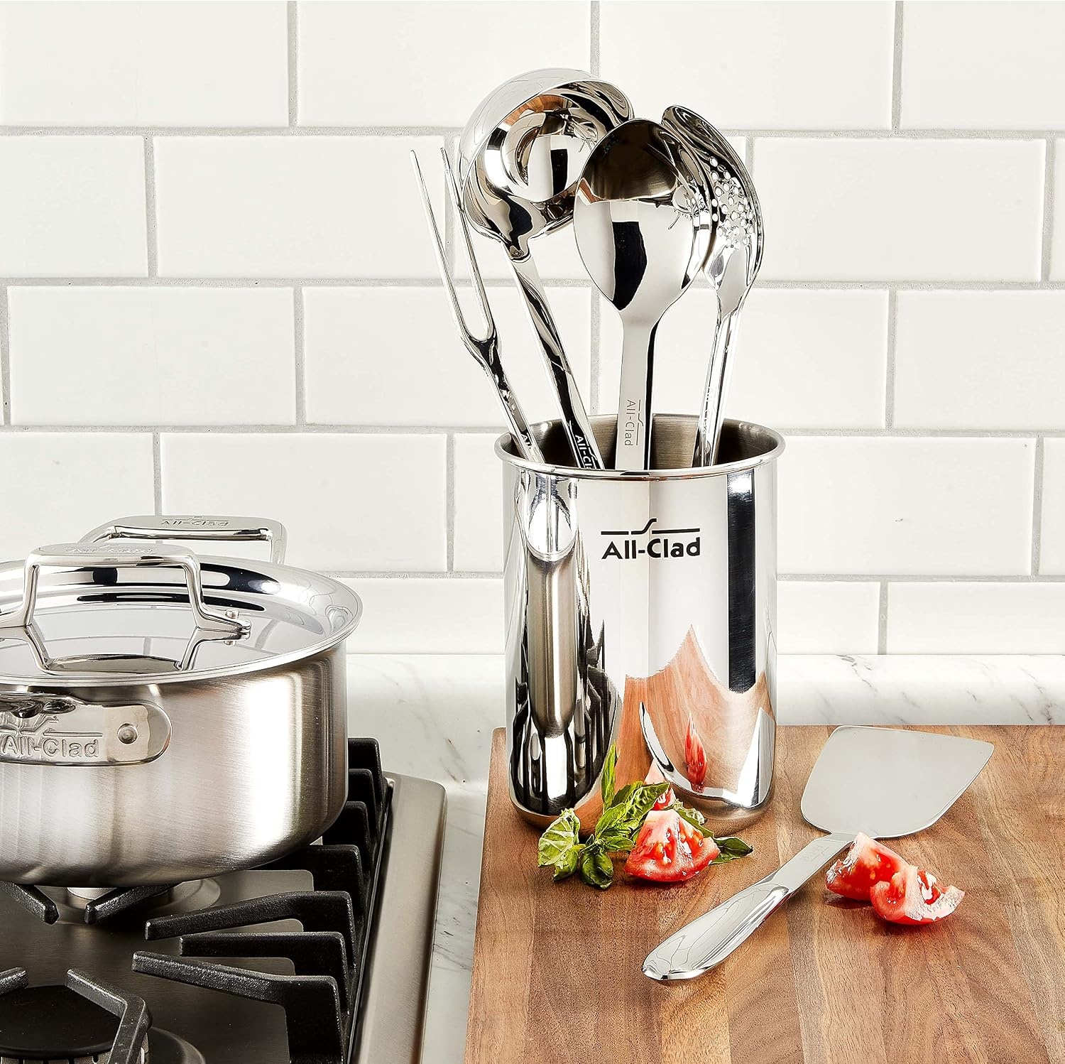 image:imageAllClad T103 Stainless Steel 135Inch Fork Kitchen Tool SilverStainless Steel