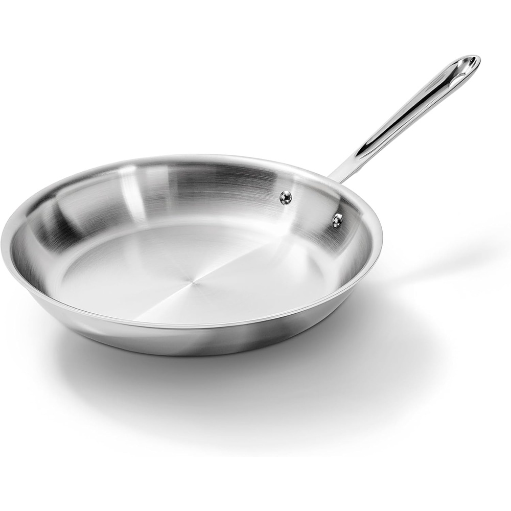 image:imageAllClad D3 Stainless Steel 8 inch Frying Pan Made in the USA The Original Bonded Professional Cookware Oven Safe amp Induction Compatible12 Stainless Steel Frying pan