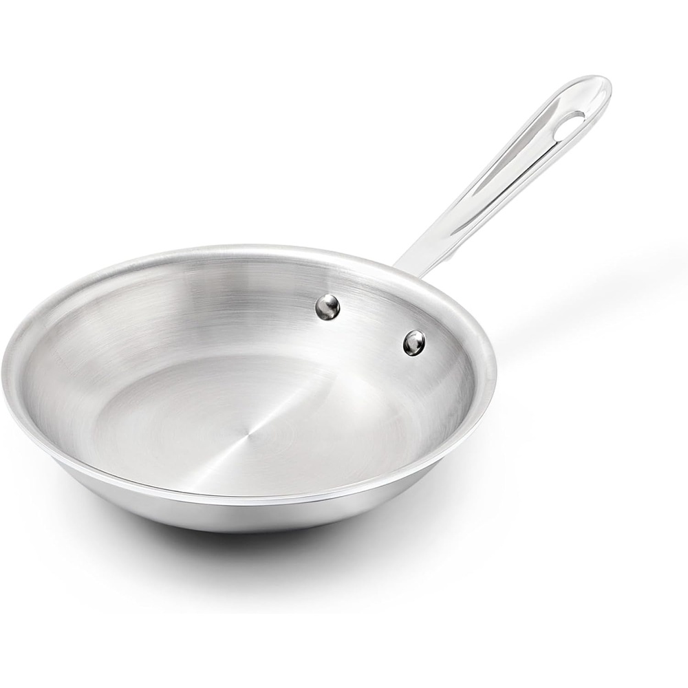 image:imageAllClad D3 Stainless Steel 8 inch Frying Pan Made in the USA The Original Bonded Professional Cookware Oven Safe amp Induction Compatible8 Stainless Steel Frying pan