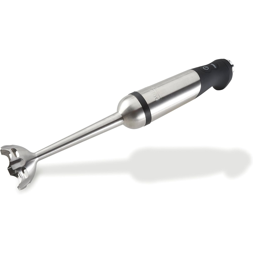 image:imageAllClad Electrics Stainless Steel Immersion Blender 2 Piece Turbo Function 600 Watts Detachable Variable Speed Control Hand Blander 914inch914inch
