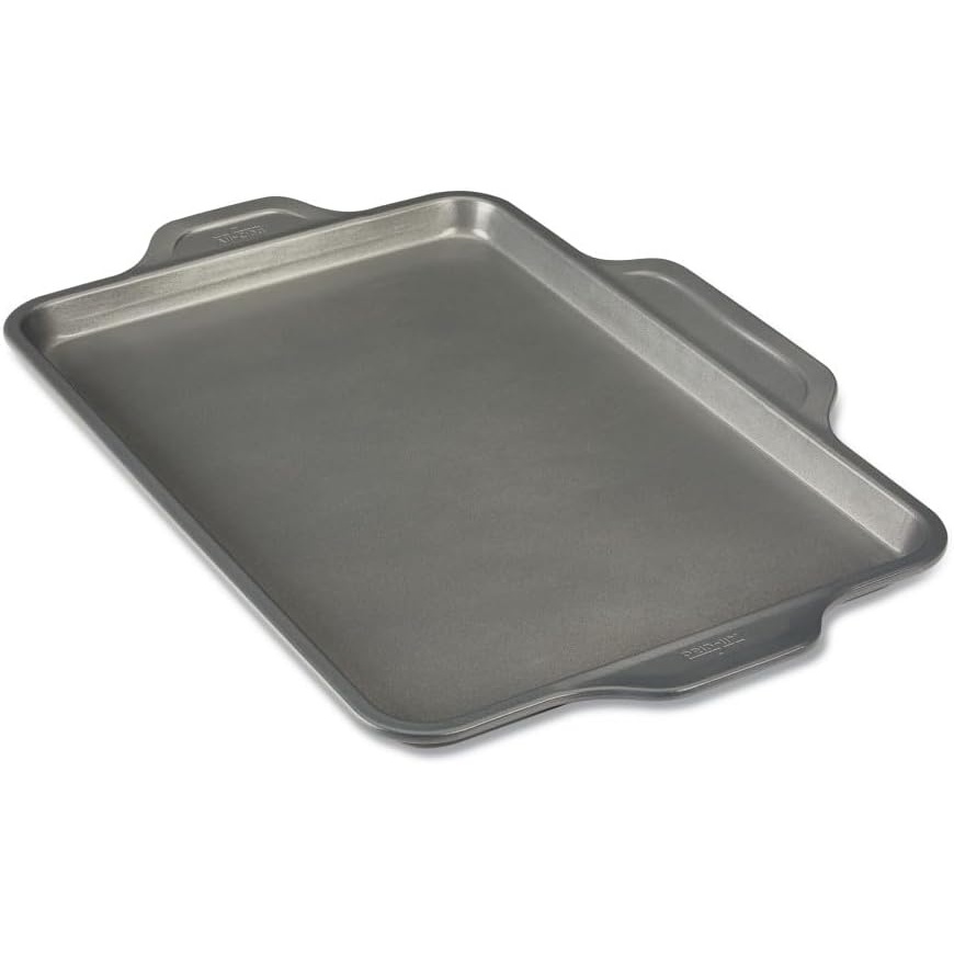 image:imageAllClad ProRelease Nonstick Bakeware Half Sheet Pan 115x17 Inch Oven Broiler Safe 450F Half Sheet Cookie Sheet Muffin Pan Cooling amp Baking Rack Round Cake Pan Loaf Pan Baking Pan Grey