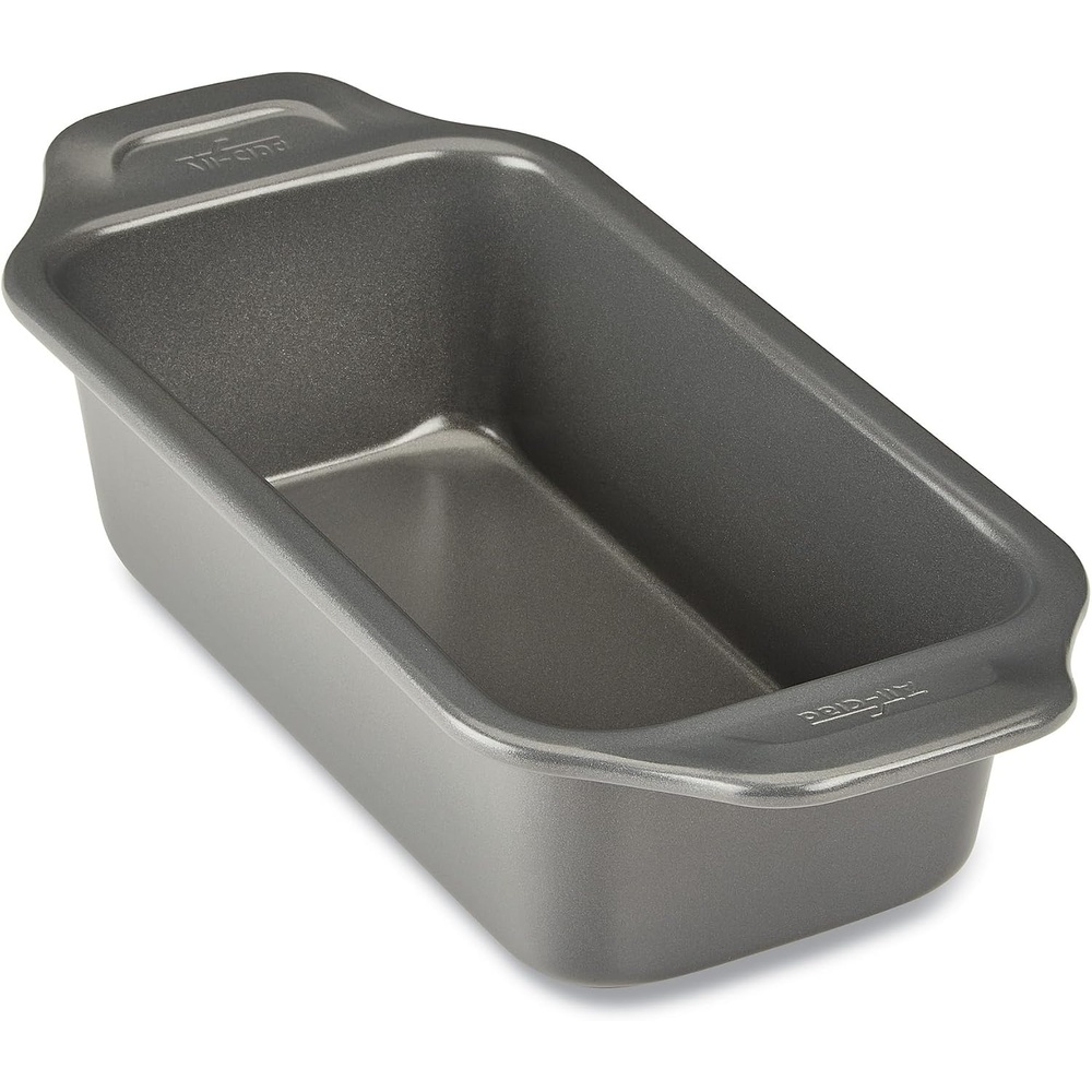 image:imageAllClad ProRelease Nonstick Bakeware Loaf Pan 8x4 Inch Oven Safe 450F Half Sheet Cookie Sheet Muffin Pan Cooling amp Baking Rack Round Cake Pan Loaf Pan Baking Pan Grey8 x 4 inch