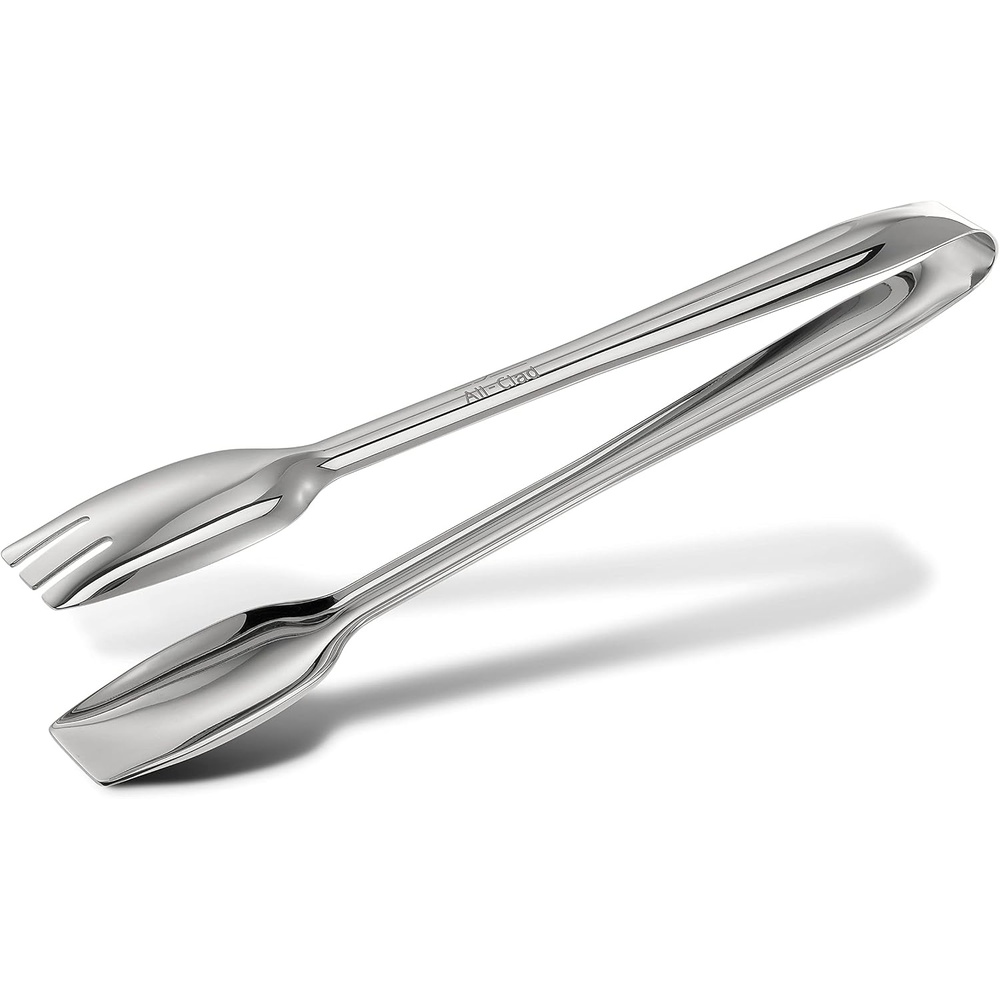 image:imageAllClad Specialty Stainless Steel Kitchen Gadgets Serving Tongs Kitchen Tools Kitchen Hacks Silver10 inch