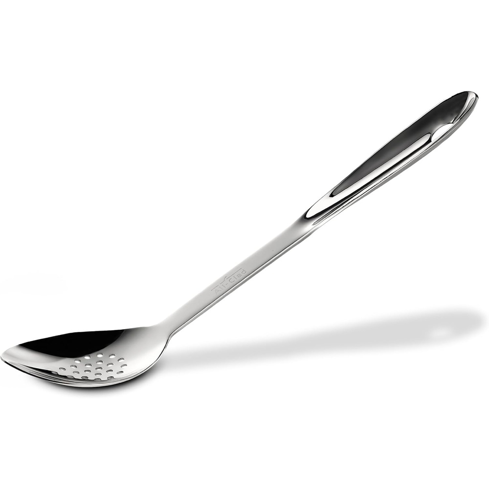image:imageAllClad Specialty Stainless Steel Kitchen Gadgets Slotted Spoon Kitchen Tools Kitchen Hacks SilverSilver