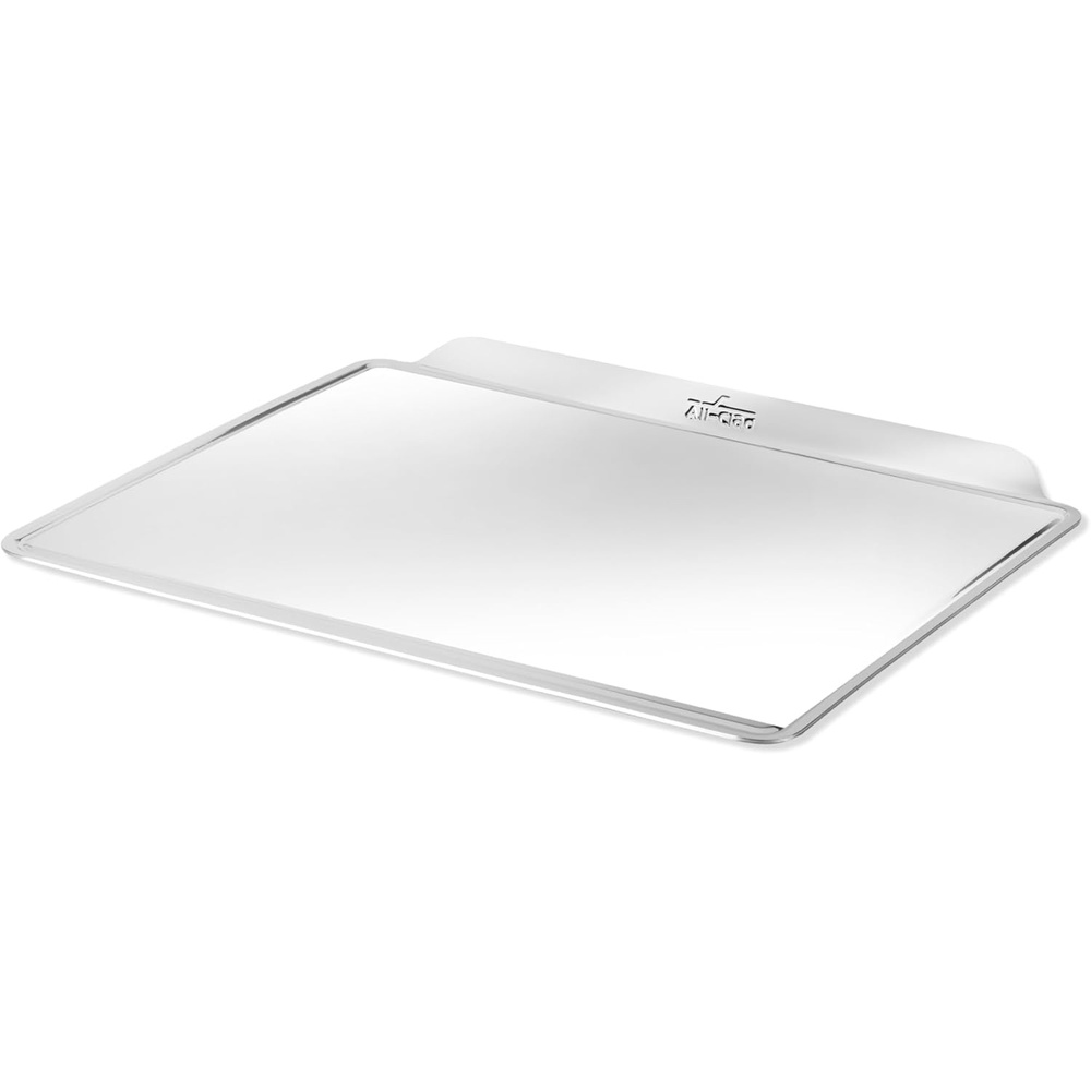image:imageAllClad Stainless Steel Baking Quarter Sheet Pan 9 x 125 Triply Bonded for Consistent Baking Roast Bake Cookies Brownies and More Professional Stainless Steel Bakeware12 x 17