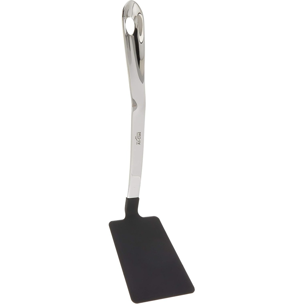 image:imageAllClad Tools and Accessories Stainless Steel with Nylon Head Kitchen Gadgets Nonstick Turner Kitchen Tools Kitchen Hacks Silver