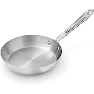 All-Clad D3® Stainless Steel 8 inch Frying Pan- Made in the USA- The Original Bonded Professional Cookware- Oven Safe & Induction Compatible(7.5 Inch)