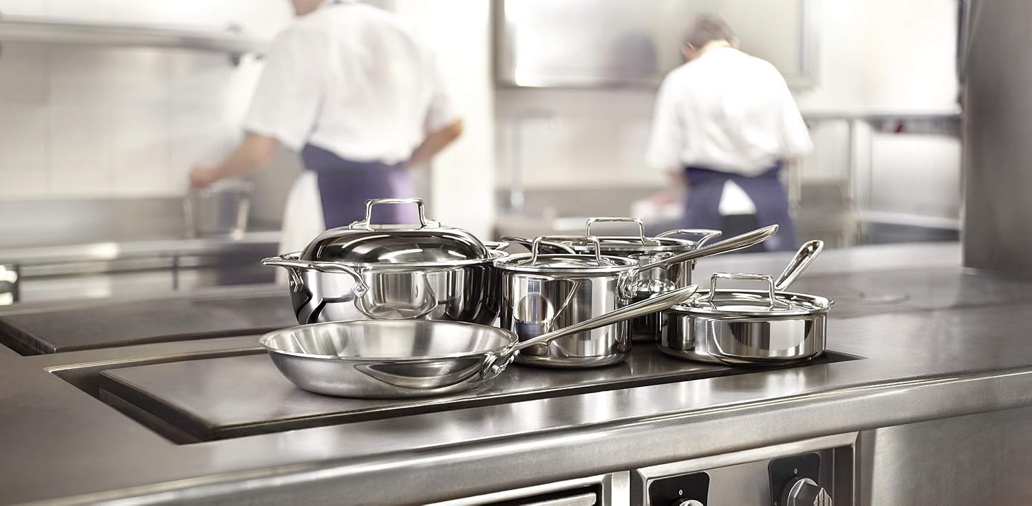 image:imageAllClad Stainless Steel Saucepan Cookware 3Quart SilverStainless