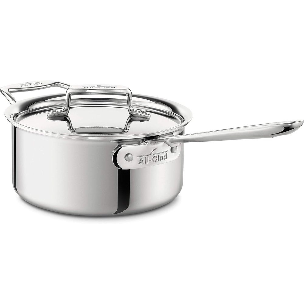 image:imageAllClad Stainless Steel Saucepan Cookware 3Quart SilverStainless